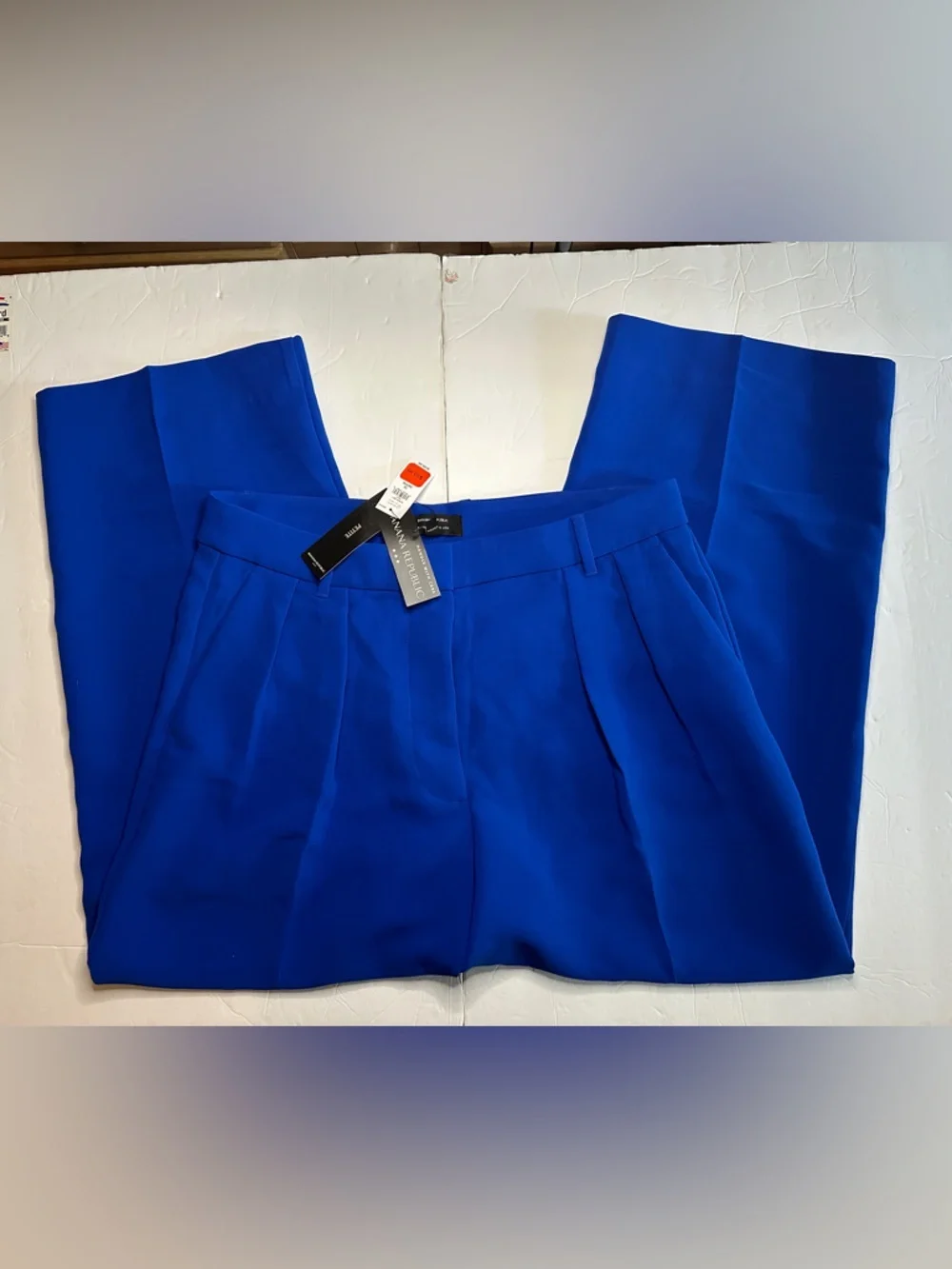 NWT Banana Republic Royal Blue Dress Pants Size 12 - Picture 3 of 13